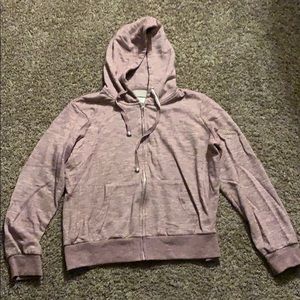 Zip up hoodie